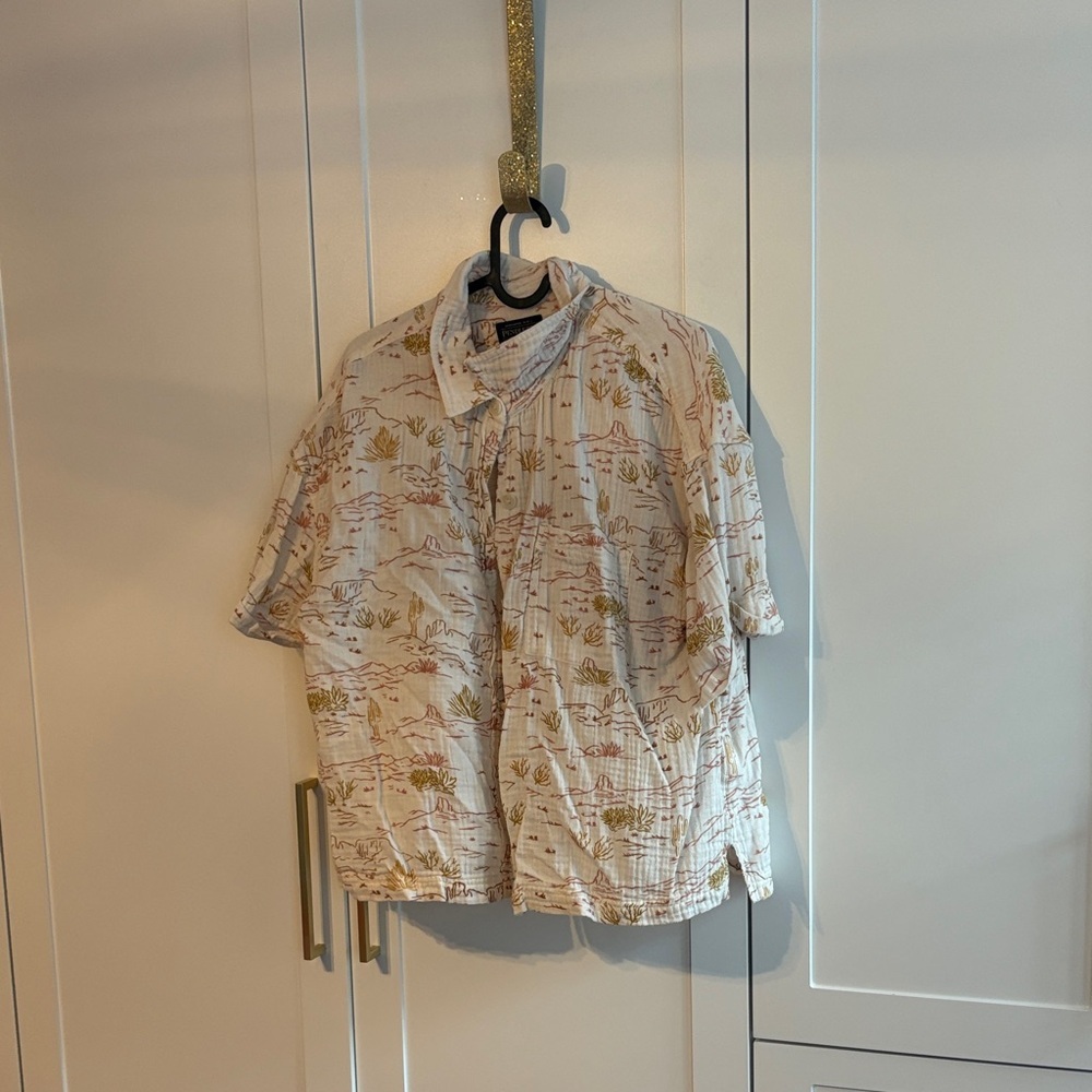 Pendleton button down top